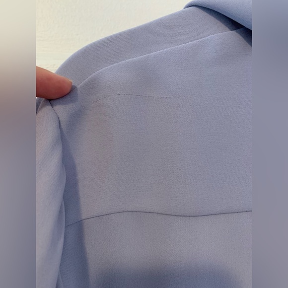 Aritzia Babaton Rena Shirt in Gray Size Medium New With Tags NWT - Picture 12 of 15